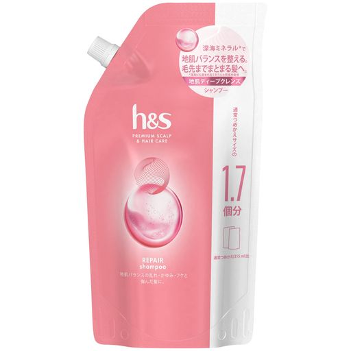 h&s リペア ダメージ補修・頭皮ケア シャンプー 詰替特大 550mL エイチアンドエス
