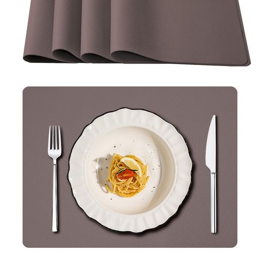 プレースマットSilicontyランチョンマットお食事マット食卓マット食器マットシリコンマットエコホコリ..