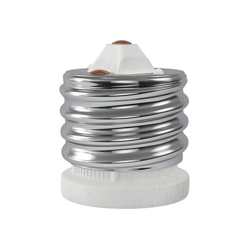 DiCUNOE39右向き矢印E26口金変換アダプター電球ソケット最大仕事率660w200度耐熱磁器製1個セット