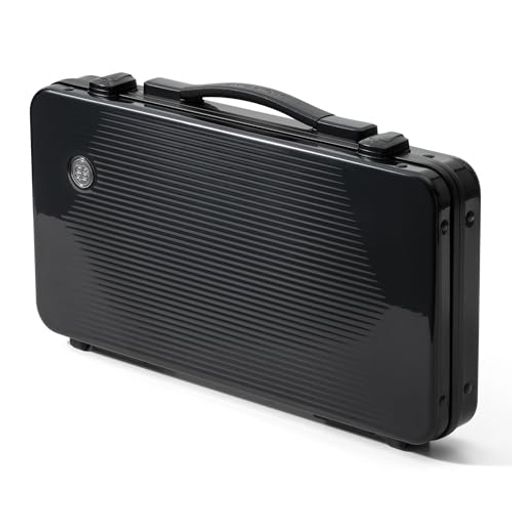 SLOWPLAY Godelポーカーチップケース テキサスホールデム 300枚 ハイエンドアタッシュケース 革製の内装 ポリカーボネート製 持ち運びやすさ