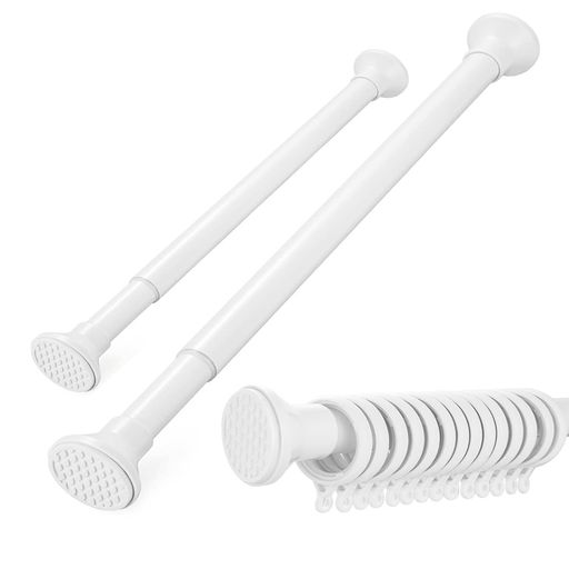 つっぱり棒240cm伸縮棒2.4mクローゼットロッド強い負荷ドリル不要カーテンロッドシャワーカーテンロッド物干し竿洗濯干し室内屋外強力突っ張り棒 【パイプ材質】:304ステンレス両端の圧着板:ABS樹脂壁と接触する部分:合成ゴム耐荷重:約1...