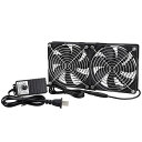 GDSTIME3X120MMX38MMDC12V3連ファン、AC100V~240Vスピードコントローラー、キャビネットシャーシ、サーバーワークステーション冷却ファン