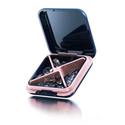 OKTOKYUピルケースおしゃれかわいい携帯用サプリケースサプリメントケース薬箱錠剤ケース薬ケース薬入..