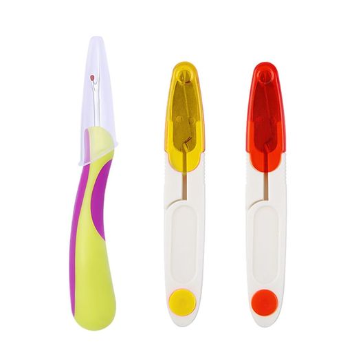 糸切り糸切りはさみ裁縫道具3個セット縫い目リッパー糸切断糸切りばさみ小ばさみハサミミニ糸用刺繍縫..