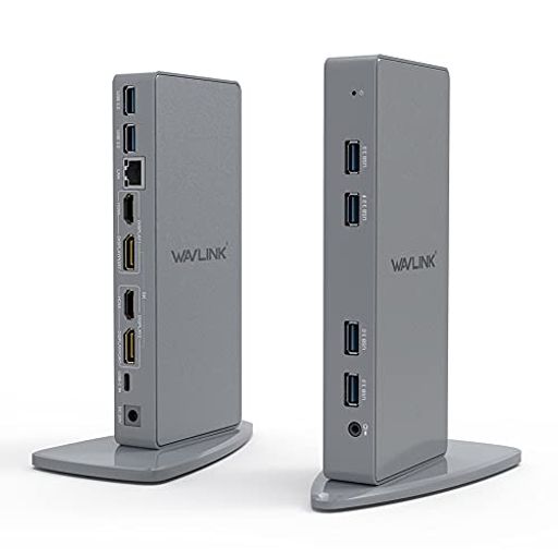 WAVLINK USB3.0ɥå󥰥ơ/֤/WINDOWS  MAC  - ǥ奢˥ HDMI DVI ݡ...