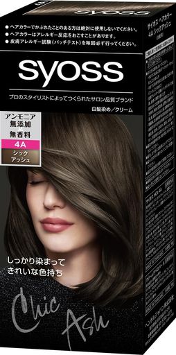 【サイオス】 ヘアカラー クリーム 4A シックアッシュ