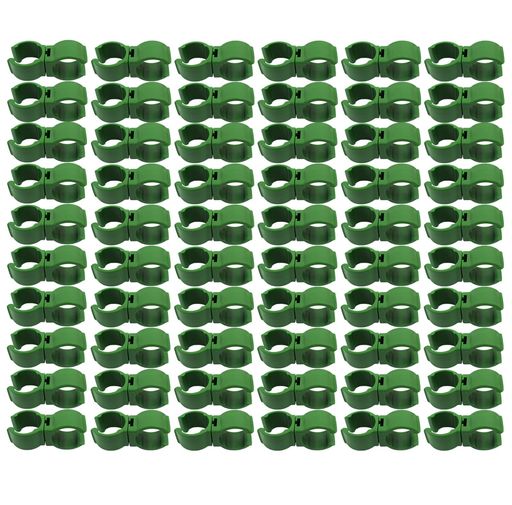 60個入支柱クリップ菜園クロスバンド誘引クリップジョイント園芸用品菜園連結固定角度自由パーツ組み立..