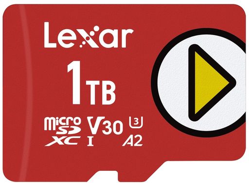 Lexar1TBPLAYmicroSDカードUHS-IC10U3V30A2フルHD4K最大160/100MB/smicroSDXCメモリーカードNintendo-S..