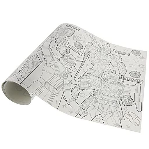 サンスター文具 ペタッと!ロールぬりえ ゼンカイジャー 8125720A