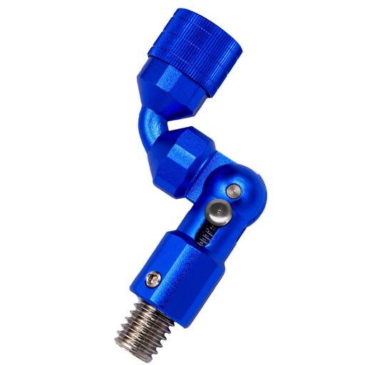 サンライク(SANLIKE)タモジョイントランディングネットジョイントたも網片手で操作折りたたみ式ロック機能付きアルミ製(ブルー)