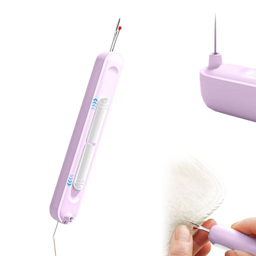 針糸通し器縫い目リッパー2in1ニードルスレッダー糸通しと糸取り外しツール高齢者用簡単糸通し裁縫道具..