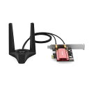 WAVLINK WIFI6Eワイヤレス アダプター 無線LANカード BLUETOOTH5.2 WIFI6 6GHZ/5GHZ/2.4GHZ AX3000MBPS 1200 + 1200 + 574MBPS USB3.0WIFI 無線LANアダプター(2)