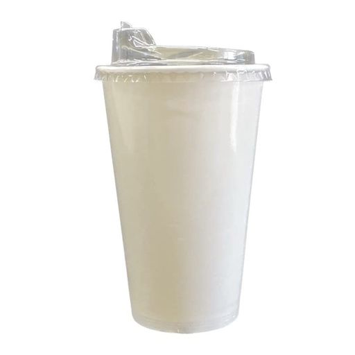 大容量18オンス・545ml たっぷり入る18オンス(約545ml)の大容量サイズ。アイスコーヒーやアイスティー、ジュース、スムージーなどのコールドドリンクに最適です。 両面ポリエチレンラミネート加工 内外面にポリエチレンラミネート加工を施し、水分をしっかりガード。結露しやすい冷たい飲み物にも対応します。 COLD専用フタ付き 飲みやすく持ち運びしやすい専用フタ付き。テイクアウトやデリバリー、イベント、キッチンカー、カフェ営業など幅広いシーンで活躍します。 使いやすい50セット 紙コップと専用フタが各50個セット。店舗利用はもちろん、オフィス、学園祭、ホームパーティーなどでも使いやすい数量です。 シンプルなホワイトデザイン 清潔感のある白無地デザインで、カフェやレストラン、イベント会場などさまざまな業態に馴染みます。オリジナルラベルやスタンプとの相性も良好です。