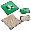 KEYQUILL将棋リバーシセット磁石ボードゲーム初心者向け将棋セットリバーシ二つセットマグネット式将棋盤折りたたみ子供向けSYOGIコンパクトギフト