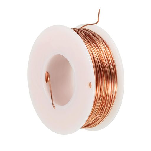 PATIKIL40Mソリッド裸銅線22ゲージ99.9%じゅん銅線0.7mmソフトビーズワイヤー金属製植物茎ネクタイジュ..