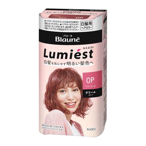 ルミエスト ヘアカラー 0P ベリーピンク [医薬部外品] 白髪を気にせず 明るい髪色 ...