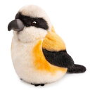 lilizzhoumax本物そっくりのエナガぬいぐるみ茶色の鳥のぬいぐるみかわいいぬいぐるみ女の子のおもちゃクリスマス子供ギフト出産祝い泣いている赤ちゃんホーム...