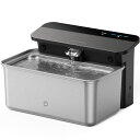 PETLIBRO猫水飲み器自吸式ポンプ2.5L大容量5重濾過レーダー感知給水器ステンレス鋼製静音循環式自動給水器食洗機対応中小犬用フィルター付き