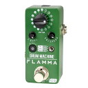 FLAMMAFC12リアルタイムFILL機能付きドラムマシンギタードラマーペダル6種類の音楽最大48のドラムグルーブタップテンポEQプリセットドラマーグリーン