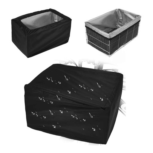 BULLSPANN自転車かごカバー前防水前後兼用自転車カゴカバー32*22*28cm防塵雪対応日焼け防止バスケット..