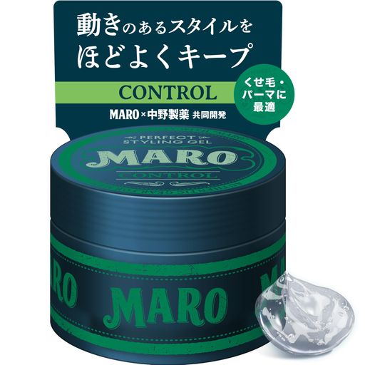 シェイプ&amp;ホールド 【まとまり自在 CONTROL】パーマやクセ毛を活かすスタイルに欠かせない「ホールド力とツヤ感」を独自の処方設計で実現。ウォータープルーフポリマー(*1)配合により、湿気によるスタイル崩れを軽減します。 ●MAROx中野製薬 共同開発 ●パーマ髪を保護し、自然なウェーブを与える 3D WAVE処方:毛髪のダメージ部分に吸着しやすい「ケラチンPPT(*2)」x柔軟性の高い被膜を形成する「HSH成分(*3)」 ●セット力 星(塗り潰し)星(塗り潰し)星(塗り潰し)/ツヤ感 星(塗り潰し)星(塗り潰し)星(塗り潰し)/束感 星(塗り潰し) ●ダージリンシダーの香り *1 (メタクリル酸エ