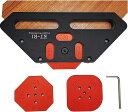 コーナー加工治具トリマー用半径簡単治具角治具テンプレートR/C加工テンプレート木工ツール大工アーク位置決め治具日本語取扱説明書