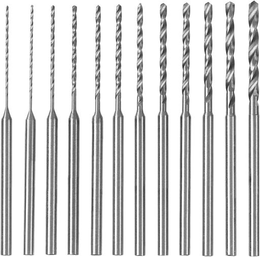 MoToNaミニルーター小径ドリルチタンコートミニルーターマイクロドリル精密穴あけ作業用Φ0.5/0.6/0.7/0.8/0.9/1.0/1.2/1.4/1.5...