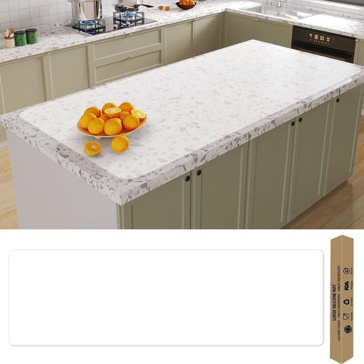 【大判200x60cm・広範囲を保護】Syncnikaシリコンマットは200x60cmの特大サイズで、キッチンカウンター、作業台、流し台、ダイニングテーブルなどを一枚でしっかりカバー。熱・汚れ・傷・衝撃から守り、調理や作業を快適にサポートします。使用後は丸めて収納でき、省スペースで整理可能です。 【厚さ1.3mm・滑り止め&amp;断熱】適度な厚みの1.3mm設計で、家電や調理器具の振動を吸収し、作業台を傷や汚れから保護。表面は滑り止め仕様でズレにくく、安定感抜群。調理や作業がスムーズになり、安心して使用できます。 【カット可能・多用途】ハサミで自由にカットでき、用途やサイズに合わせて調整可能。テーブルマット、家電保護マット、DIYクラフトマット、キャビネットの滑り止めとして活躍。キッチン、オフィス、教室、アウトドア、ペットマットなど幅広いシーンで便利に使えます。 【耐熱−40°C〜220°C・安心素材】高品質シリコーン素材を採用し、安全性に配慮。−40°C〜220°Cの耐熱仕様で、鍋敷き、電子レンジマット、オーブン保護マットとして多用途に活躍。