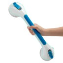 TAILI浴槽手すりお風呂吸盤手すり介護シャワーてすりドアハンドル取っ手浴室トイレバスルーム玄関手摺入浴介助高齢者子供転倒予防穴あけ不要取り付け簡単夜光材質ブルー