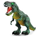 動く恐竜おもちゃきょうりゅうおもちゃロボット子供向けアニアプラモデル玩具動くティラノサウルス咆える歩くLED搭載光る組み立てリアルな外観誕生日クリスマスプレゼン...
