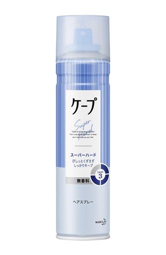 ヘアスタイルをしっかりホールド。 内容量:180g 無香料 押しやすい『らくらくテコ式ボタン』採用 雨・風の日でもぴしっとくずさずしっかりキープ ハネ・浮き毛もおさえてスタイルくずさない