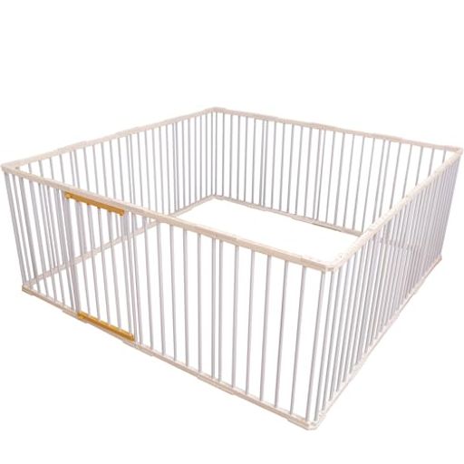 Shinyeverペットサークル犬ゲージ中型犬ドア付き幅252*奥行84*高70cm犬ゲージ大型犬サークルペットフェ..