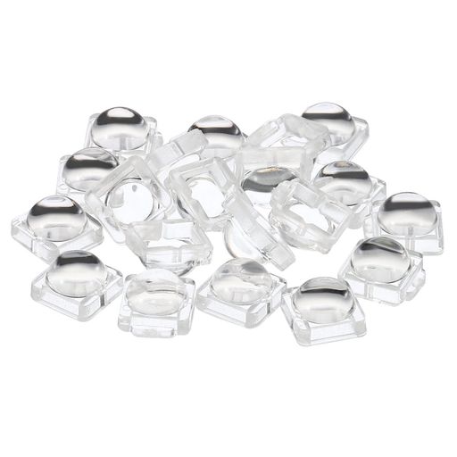 Magnifying Glasses - PATIKILLED凸レンズ20個60度光線角度アクリルLED光学凸コンデンサレンズ5050LEDストリップランプビーズ用