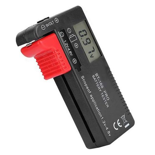 このバッテリー容量テスターの設計は、が小さく、軽量であるため、スペースを取りすぎずに持ち運ぶことができます。 このデジタルバッテリーテスターのデータは読みやすく、バッテリーレベルをすばやく簡単に表示できるため、時間とエネルギーを節約できます。 このバッテリーテスターは、AA、AAA、C、D、1.5V、9V、バッテリーセル、18650などのさまざまなタイプのバッテリーのテストに適しており、生活をより便利にします。 このバッテリー検出器は、バッテリー容量を表示できます。これは、いつでもバッテリーを交換するのに便利で、生活をより便利にします。 ツールを使用すると、バッテリーを交換し、バッテリーの容量を確認して無駄を省くことができます。