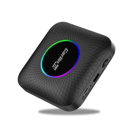 CarlinKitTboxAmbient8 128GBAndroid13.0システムワイヤレスCarPlay/AndroidAutoアダプター無線接続Youtube/Netflix等の動画再生TF/SD/SIMカード対応内蔵GPS