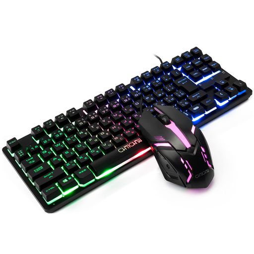 CHONCHOWゲーミングキーボードマウスセット日本語配列光るkeyboardps4/ps5対応ゲーミングマウスキーボード有線「無変換」/「変換」キー付きテンキーレス光る有線4段階DPI19キー防衝突 CHONCHOWゲーミングキーボードマウスセット日本語配列光るkeyboardps4/ps5対応ゲーミングマウスキーボード有線「無変換」/「変換」キー付きテンキーレス光る有線4段階DPI19キー防衝突