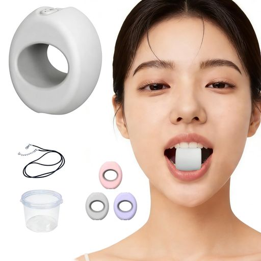 Rakuten - フェイスヨガボール 2026年新モデル【口元から変わるフェイスライン】一体式設計 表情筋トレーニング 二重あご・顔痩せ対策 シリコン製 30/40/50LB 3段階負荷 軽量 男女兼用
