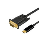SZSL USB TYPE-C VGA 変換 ケーブル 1.8M 1080P 15ピン対応 MACBOOK PRO 2019/2018/2017、 IMAC 2017、 CHROMEBOOK PIXEL、SAMSUNG GALAXY S9/S8、DELL