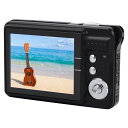 子供用カメラ デジタルビデオカメラ 2.7インチスクリーン 1080P HD子供おもちゃカメラ キッズカメラ 子供プレゼント バッテリー付き(ブラック)(3)