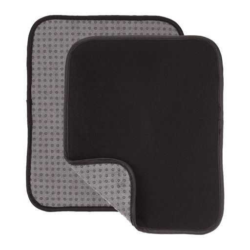 PATIKILボウリングボールタオル25X20CM2個入りマイクロファイバーパッドボウリングボールの洗浄用グレー PATIKILボウリングボールタオル25X20CM2個入りマイクロファイバーパッドボウリングボールの洗浄用グレー