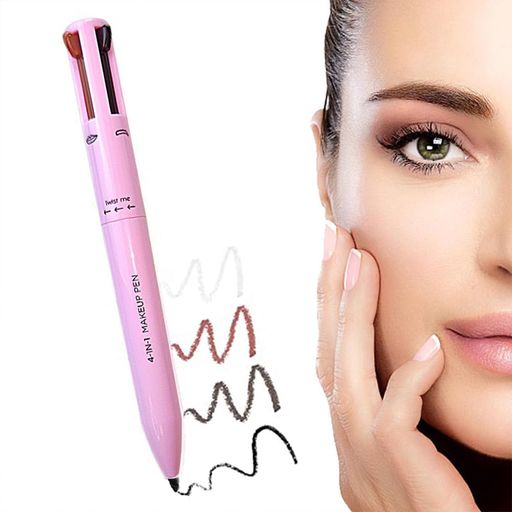 新しい4in1メイクアップペン-多機能タッチアップメイクアップペン4in1、防水オールインワンメイクアッ..