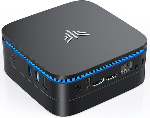 NiPoGi ミニpc Intel N5030  最大3.1Hz mini pc Windows11 Pro 12GB+256GB SSD (4TB拡大可能) 4K 静音 高速熱放散