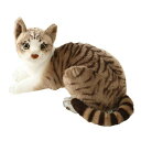 GUDVESシャム猫ぬいぐるみショートヘア猫リアルなぬいぐるみ猫のぬいぐるみ子供へのギフト12インチ(B)
