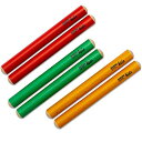 ROHEMA (ロヘマ) キッズ パーカッション カラークラベス 3ペアセット 618077