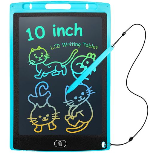 お絵かきボード 繰り返し書いて消せるボード 再利用可能電子メモ 高輝度 カラフルスクリーン 子供用 絵を描く 学習 落書き 創作 親子共遊 お絵描き