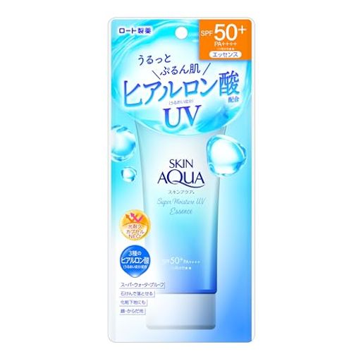 スキンアクア(SKIN AQUA) スーパーモイスチャーエッセンス 日焼け止め SPF50+ PA++++ 80g