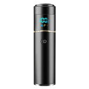 【アルミニウム合金製&軽量デザイン】シェーバー電動メンズ超小型男性用充電式電気シェーバーIP67防水極薄刃6ヘッド240分連続稼働強力モーター回転刃採用乾湿両用髭剃りお風呂剃り対応…