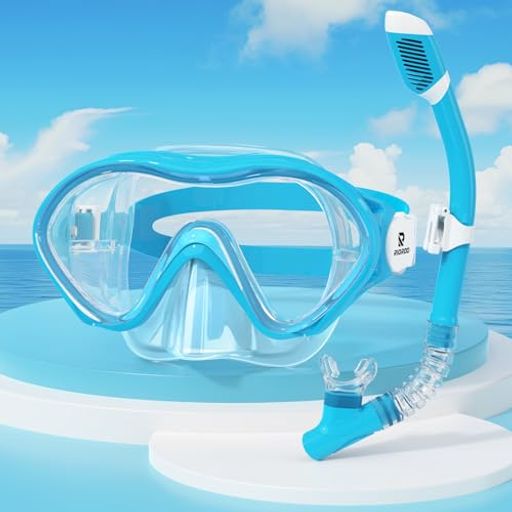 【安全のための強化ガラスレンズ】子供の安全を第一に考えています。RIOROO子供シュノーケリングセットは、あらゆる種類のダイビングや水泳のための深水圧に耐えられる強化された強化ガラスレンズを採用しています。子供たちは安全かつ楽しく水中遊びを楽しむことができます。 【180°パノラマビューと防曇】ワンピースの強化ガラスデザインは、180°の水中パノラマビューを特徴としています。子供たちは、左右からの遮るもののない視界を非常に好みます。また、防曇コーティングは強化バージョンです。 【ノーズカバー付き】RIOROOシュノーケリングマスクには柔らかいシリコン製の鼻マスクが装備されており、鼻から空気を簡単に排出でき、ダイビングによる目にかかる圧力のバランスを効果的に調整でき、水泳初心者、子供、幼児に非常に適しています。 高品質のシリコン素材はラテックスを含まず、プラスチックの臭いがなく、有毒物質を含まず、ユーザーに顔のアレルギーを引き起こさず、皮膚との接触にも安全で、子供がシュノーケリングに着用するのに適しています。