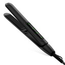 ヘアアイロン2WAYカール/ストレートストレートアイロン4段階温度調節170°C~230°C急速加熱痛まないヘアアイロン360度回転コード持ち運び用軽量ミニ小型ツヤ髪ヘアアイロンストレート男女…(2)
