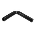 ACROPIX19MM0.75”ID90度エルボーシリコンリデューサーホースパイプベンドターボウォーターインタークーラーブラック-1個パック